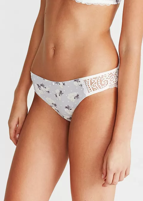 Briefs-Promise Hebe Floral Moulded Cup Bra With Matching Brief Hebe Print