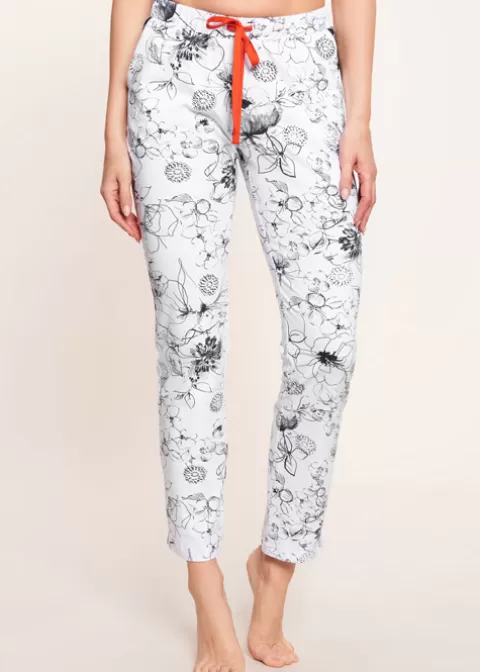 Pyjamas-Rosch Be Happy Flower Line Pants Mono Flowers